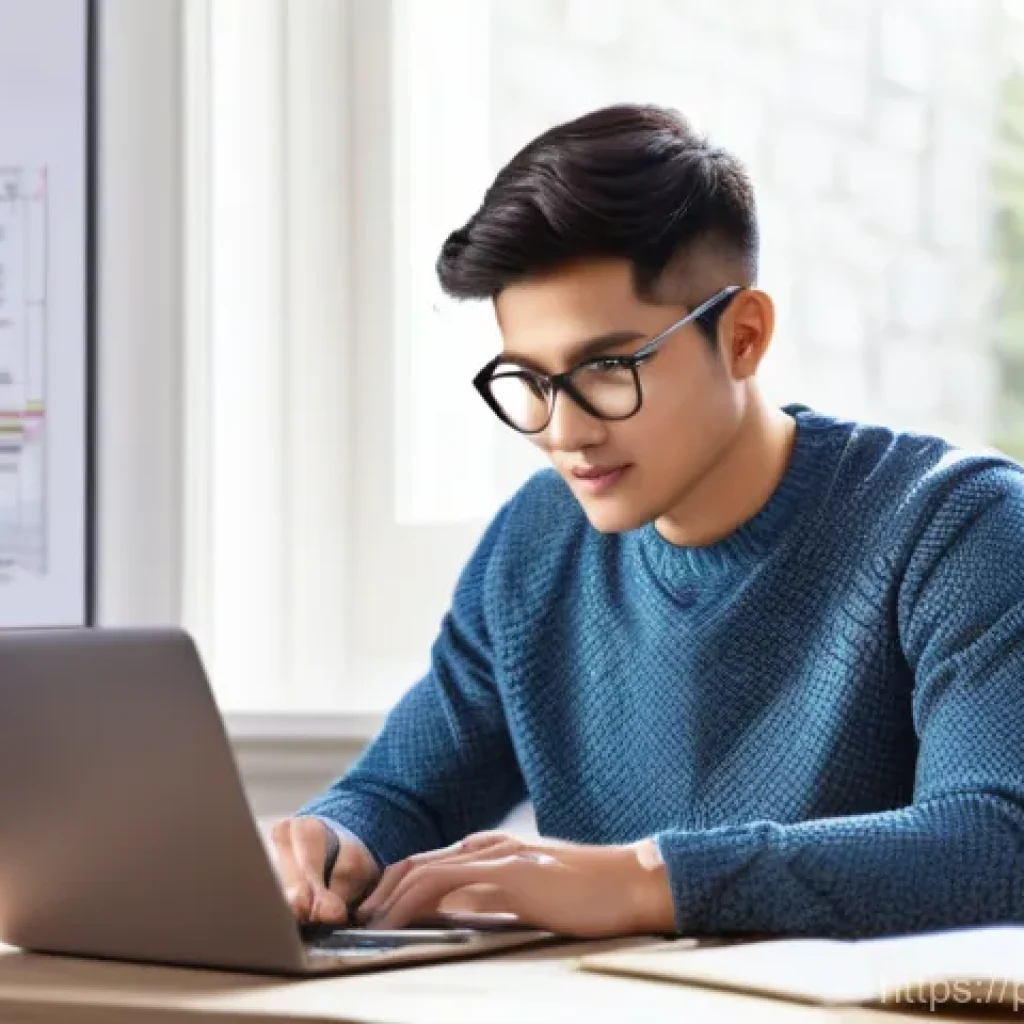 데이터과학 자격증 취득 방법 - **Prompt 1: Data Science Learning Journey**
    "A bright and focused young adult, in their late 20s...