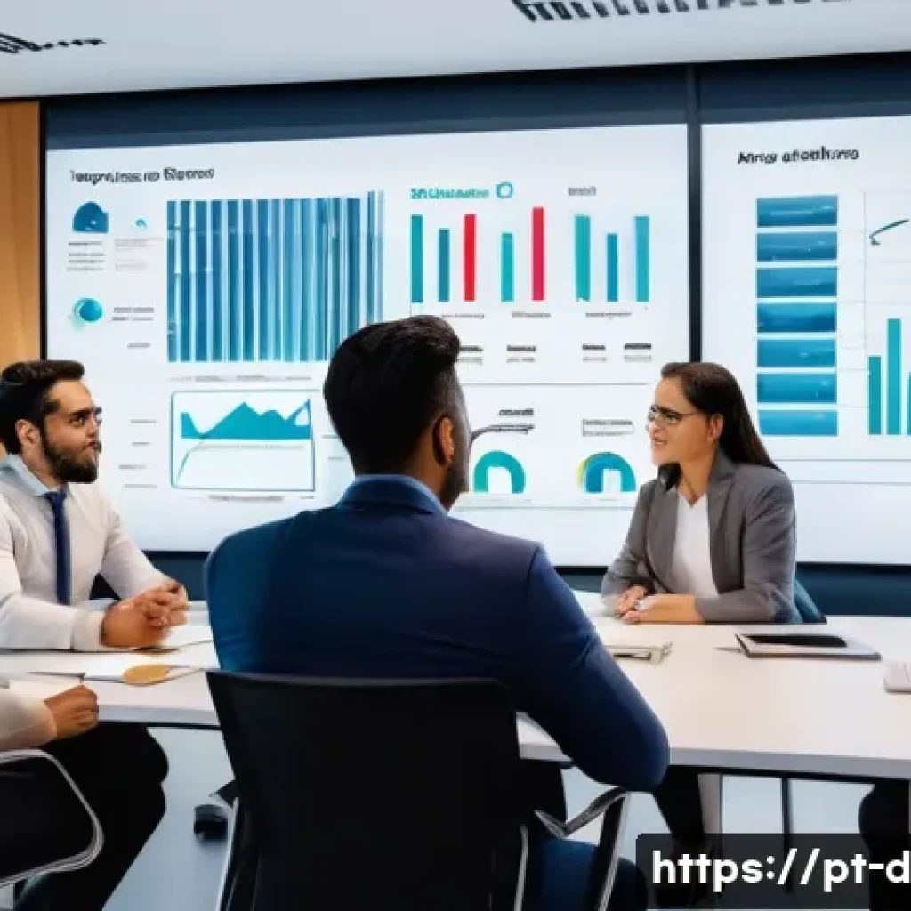 데이터과학과 데이터 윤리 - A modern corporate office setting in São Paulo, Brazil, showing a diverse team of professionals—men ...